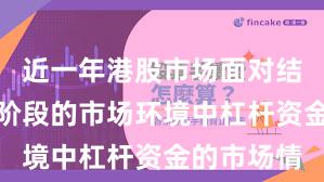 近一年港股市场面对结构性行情阶段的市场环境中杠杆资金的市场情