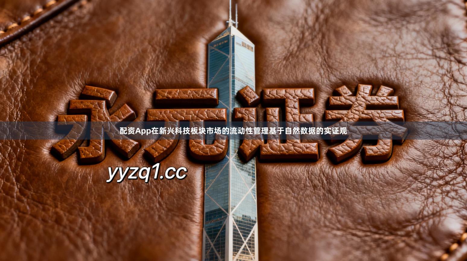 配资App在新兴科技板块市场的流动性管理基于自然数据的实证观