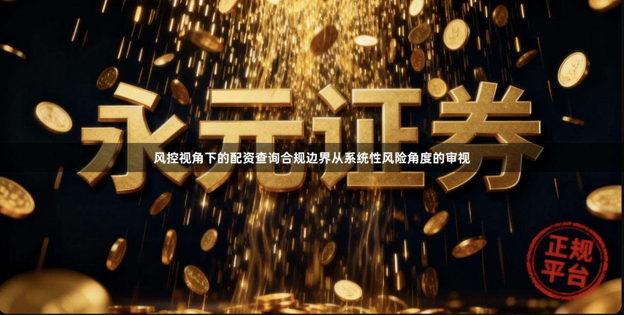 风控视角下的配资查询合规边界从系统性风险角度的审视