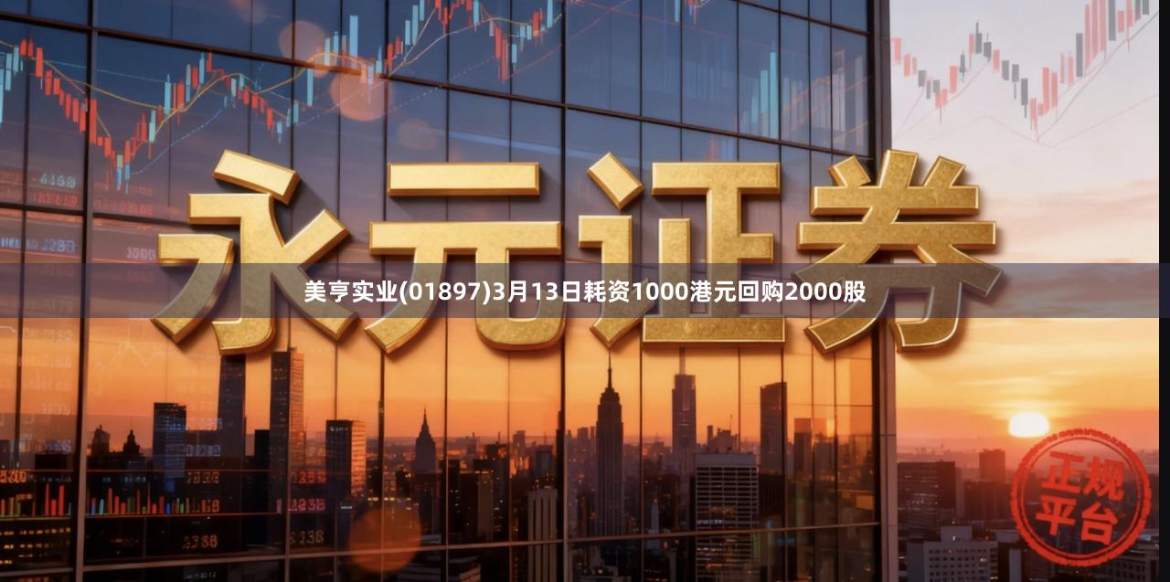 美亨实业(01897)3月13日耗资1000港元回购2000股